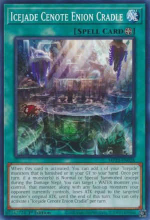 Icejade Cenote Enion Cradle - 25th Anniversary Tin: Dueling Heroes Mega Pack (MP23)