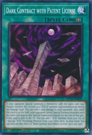 Dark Contract with Patent License - 25th Anniversary Tin: Dueling Heroes Mega Pack (MP23)