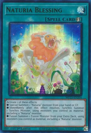 Naturia Blessing - 25th Anniversary Tin: Dueling Heroes Mega Pack (MP23)