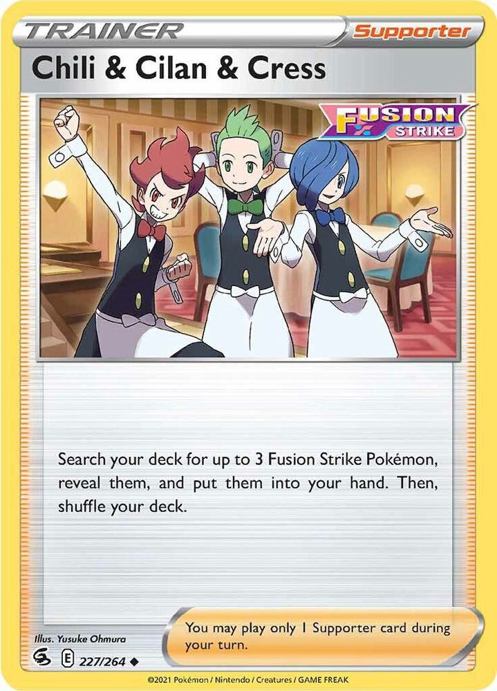 Chili & Cilan & Cress - 227/274: Fusion Strike