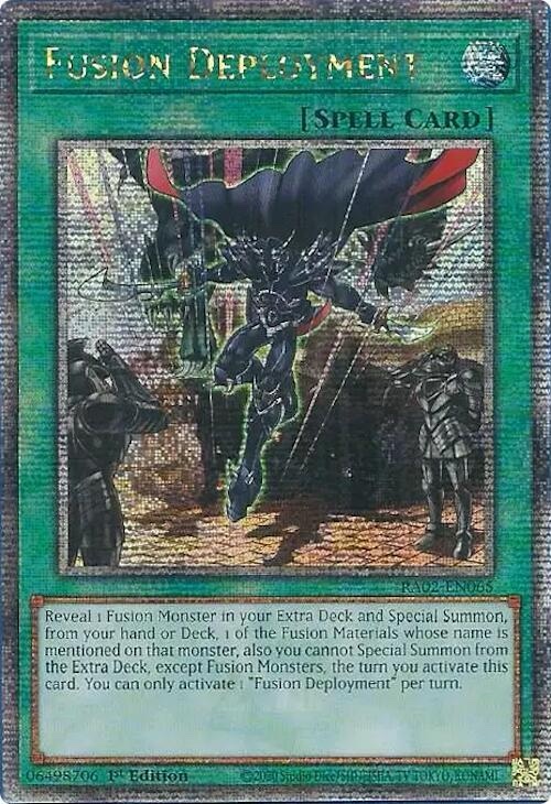 Fusion Deployment (Quarter Century Secret Rare) - 25th Anniversary Rarity Collection II (RA02)