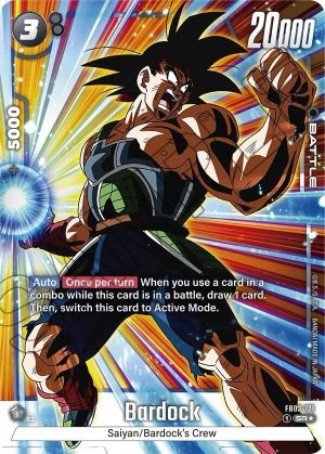 Bardock (Alternate Art) - FB03-121: Raging Roar