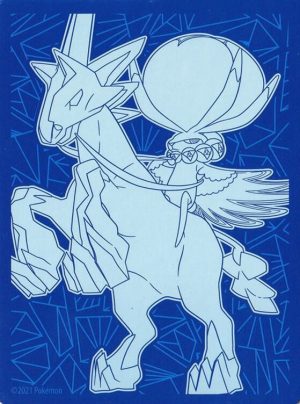 Pokemon TCG: Chilling Reign Elite Trainer Box Card Sleeves - Ice Rider Calyrex (65 Pack) - Pokemon International Card Sleeves