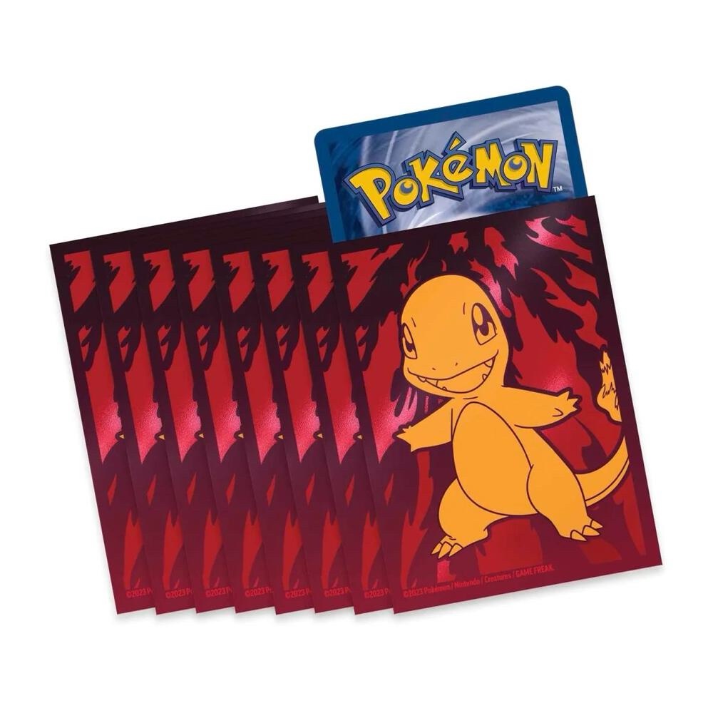 Pokemon TCG: Obsidian Flames Elite Trainer Box Card Sleeves - Charmander (65-Pack)