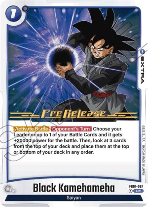 Black Kamehameha - Awakened Pulse Pre-Release Cards