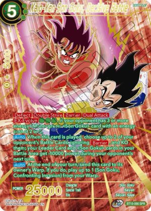 Kaio-Ken Son Goku, Decisive Battle (SPR) - BT15-065SPR: Saiyan Showdown