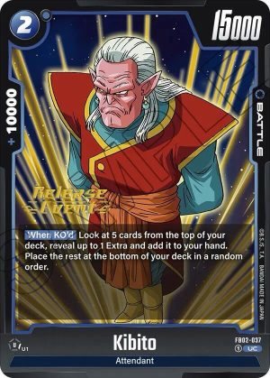 Kibito - FB02-037: Blazing Aura Release Event Cards