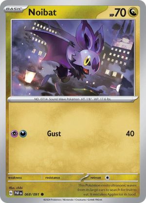 Noibat - 068/091 - SV: Paldean Fates