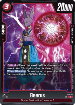 Beerus - FS01-12: Starter Deck 1: Son Goku