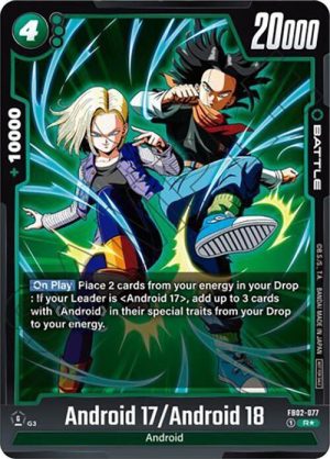 Android 17/Android 18 - FB02-077 (Tournament Pack 02) - Tournament and Championship Promos