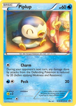 Piplup - RC6/RC25: Legendary Treasures Radiant Collection