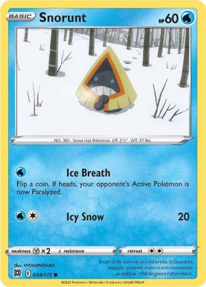 Snorunt - 034/172: Brilliant Stars