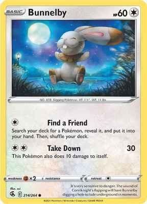 Bunnelby - 214/264: Fusion Strike