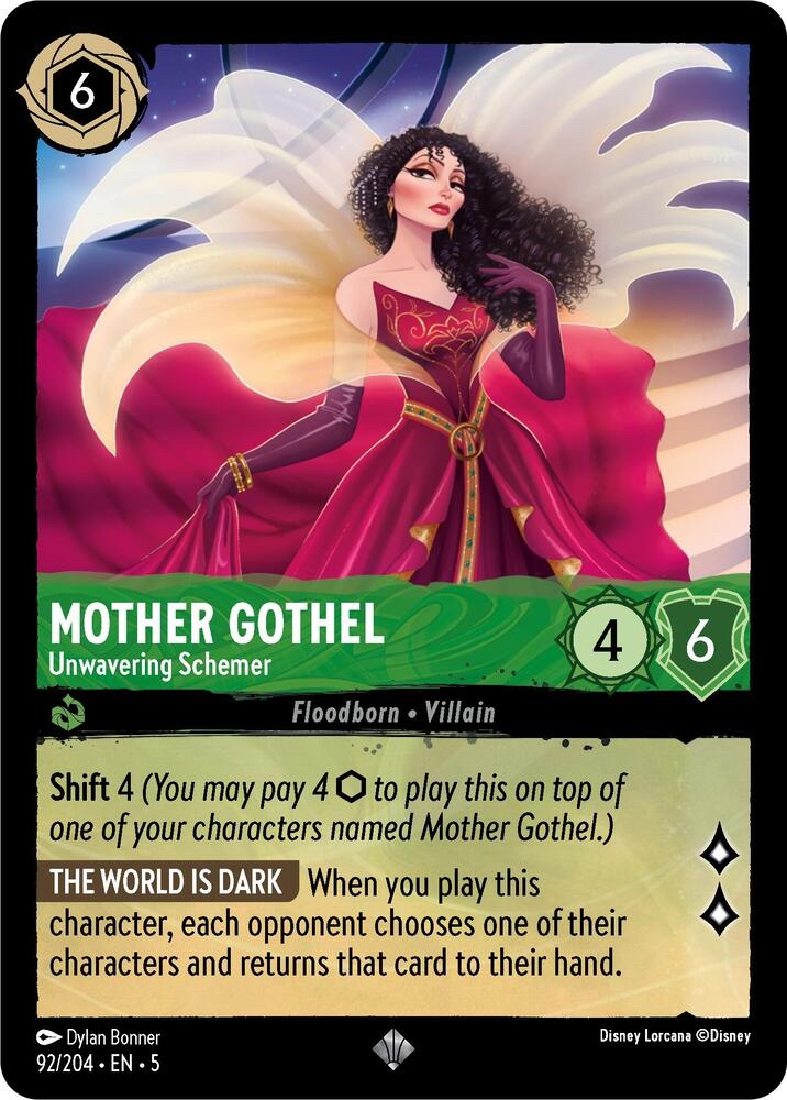 Mother Gothel - 92/204: Unwavering Schemer - Shimmering Skies