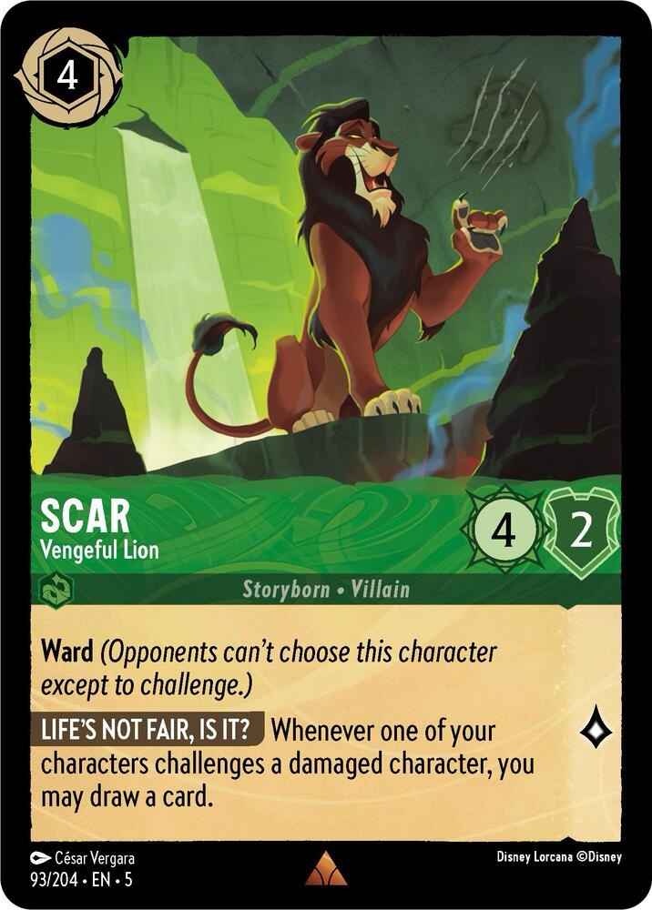 Scar - Vengeful Lion - 93/204: Shimmering Skies