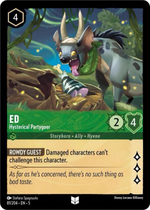 Ed - Hysterical Partygoer - 81/204: Shimmering Skies