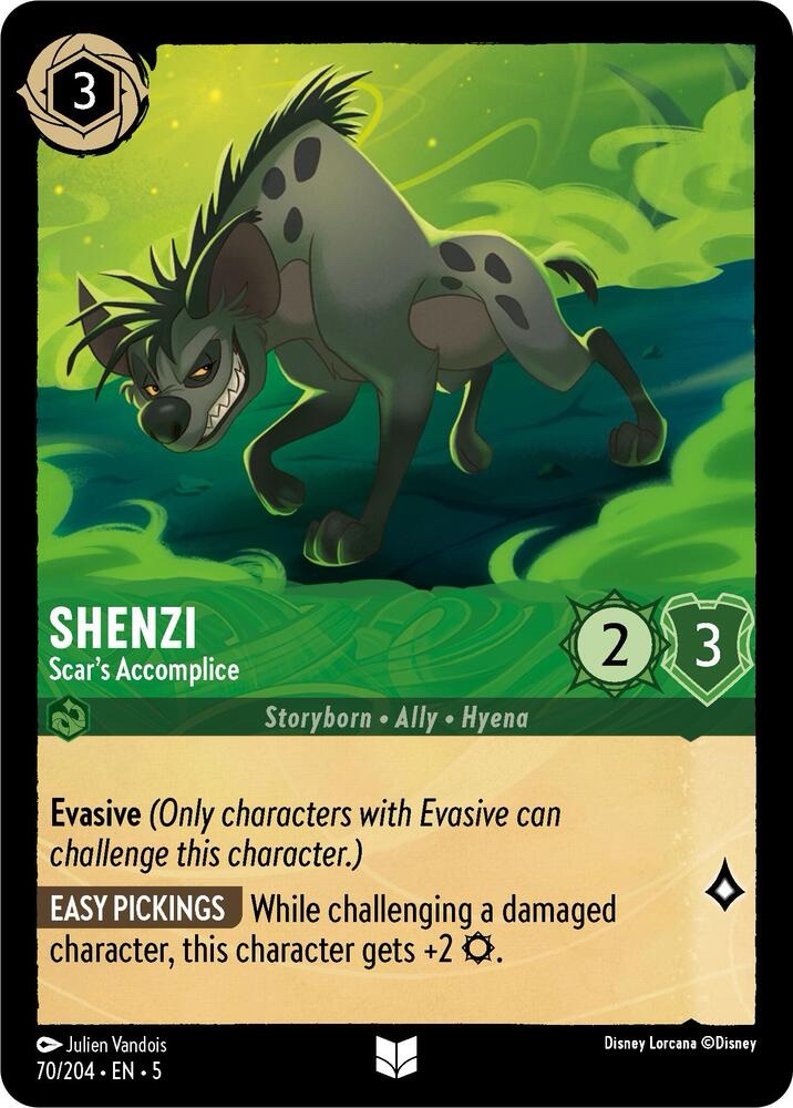 Shenzi - Scar's Accomplice - 70/204: Shimmering Skies