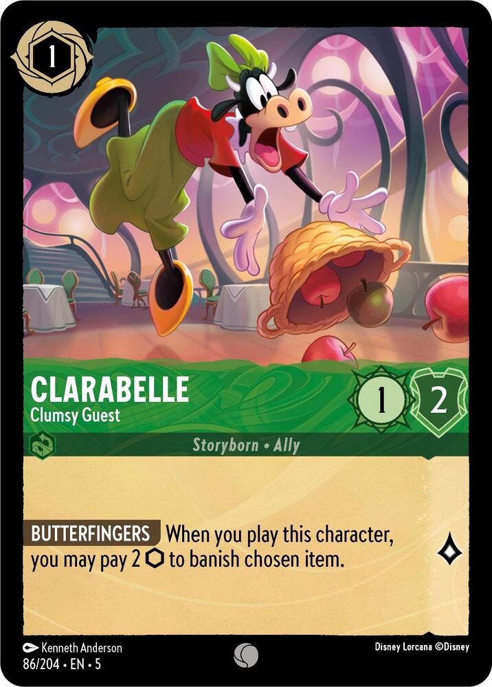 Clarabelle - Clumsy Guest - 86/204: Shimmering Skies