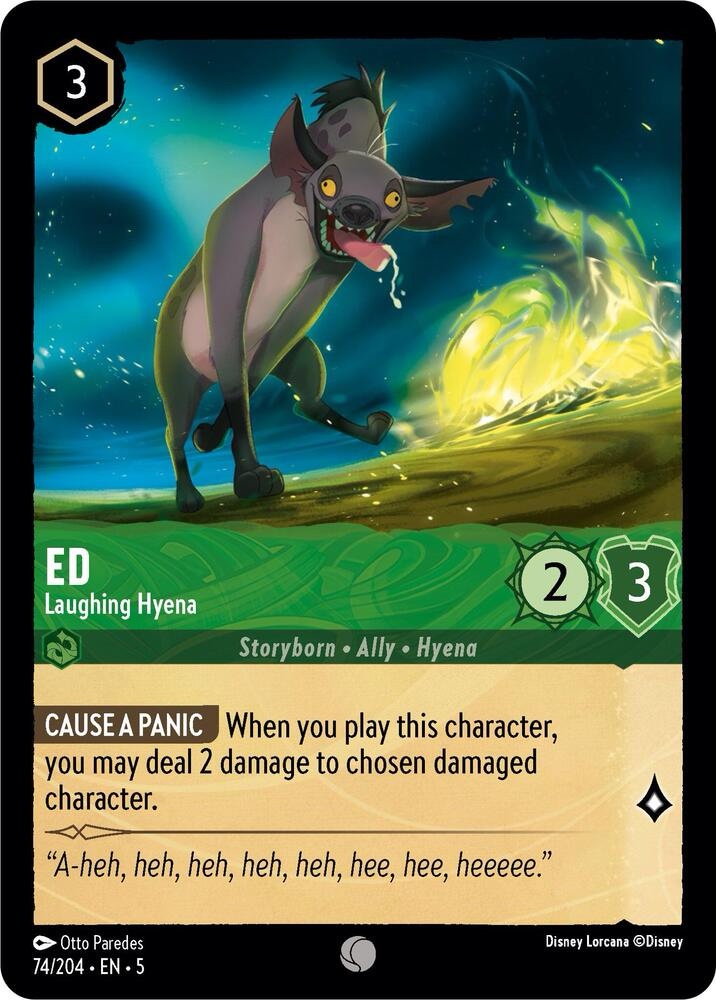 Ed - Laughing Hyena - 74/204: Shimmering Skies