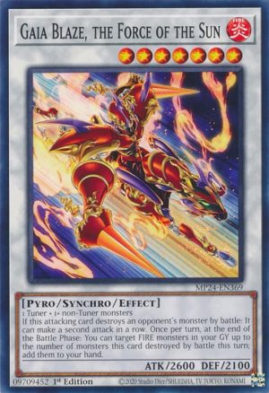 Gaia Blaze, the Force of the Sun - 25th Anniversary Tin: Dueling Mirrors