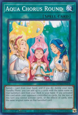 Aqua Chorus Round - MP24-EN378: 25th Anniversary Tin: Dueling Mirrors