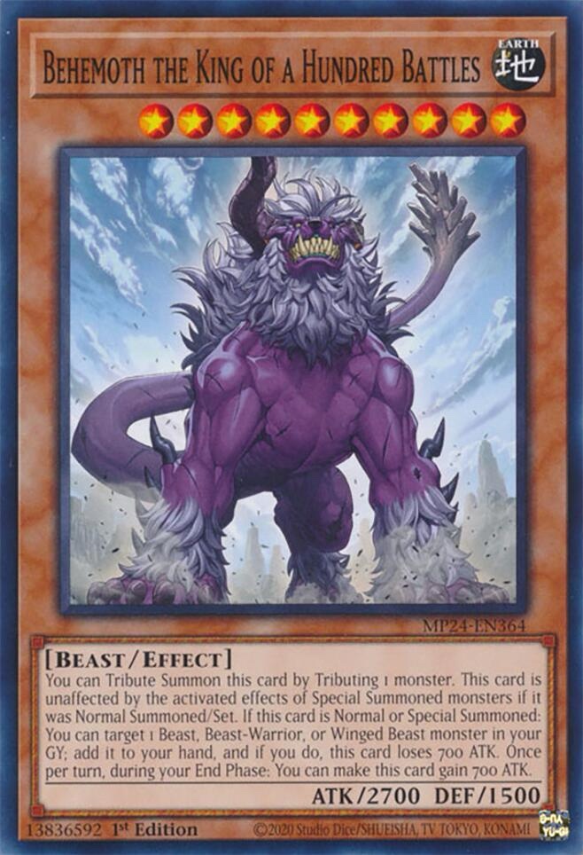 Behemoth the King of a Hundred Battles - 25th Anniversary Tin: Dueling Mirrors