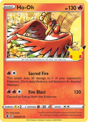 Ho-Oh - 001/025: Celebrations
