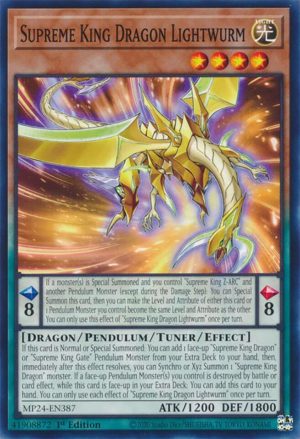 Supreme King Dragon Lightwurm - 25th Anniversary Tin: Dueling Mirrors