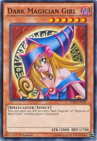 Dark Magician Girl - LDK2-ENY11: Legendary Decks II
