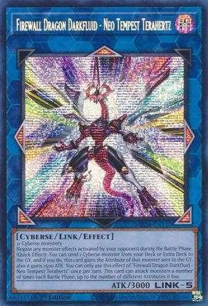 Firewall Dragon Darkfluid - Neo Tempest Terahertz - MP24-EN130: 25th Anniversary Tin Dueling Mirrors