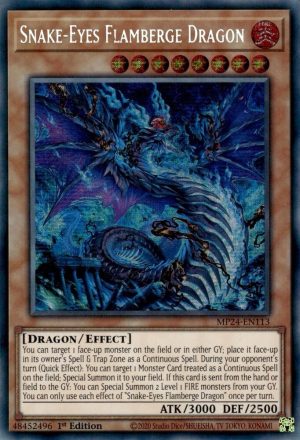 Snake-Eyes Flamberge Dragon - 25th Anniversary Tin: Dueling Mirrors