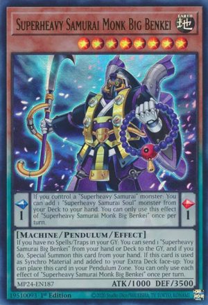 Superheavy Samurai Monk Big Benkei - 25th Anniversary Tin: Dueling Mirrors