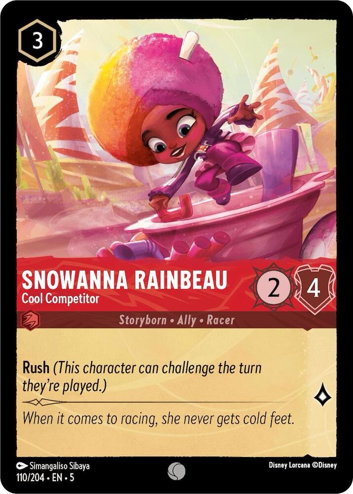 Snowanna Rainbeau - Cool Competitor - 110/204: Shimmering Skies