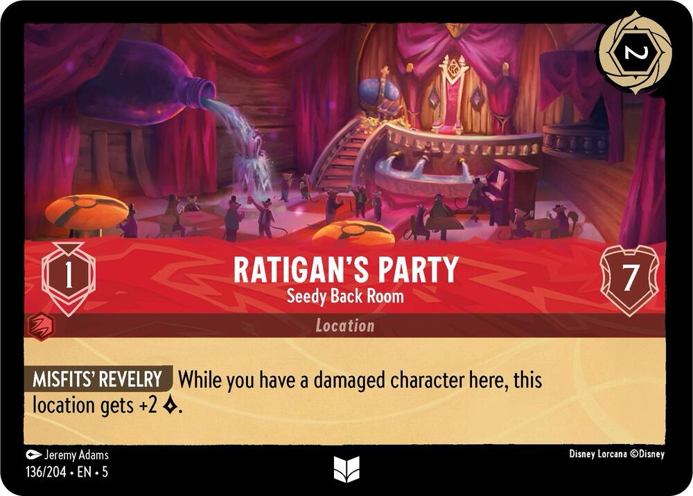 Ratigan's Party - Seedy Back Room - 136/204: Shimmering Skies