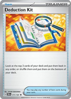 Deduction Kit - 171/191: Surging Sparks