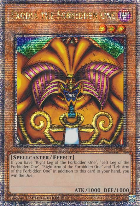 Exodia the Forbidden One (Quarter Century Secret Rare) - TN23-EN002: 25th Anniversary Tin: Dueling Heroes (TN23)