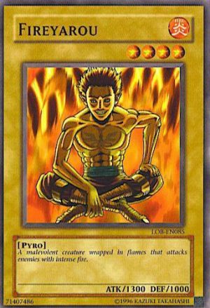 Fireyarou - Legend of Blue Eyes White Dragon (Worldwide English) (LOB-EN)