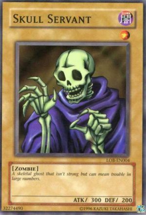 Skull Servant - Legend of Blue Eyes White Dragon (Worldwide English) (LOB-EN)