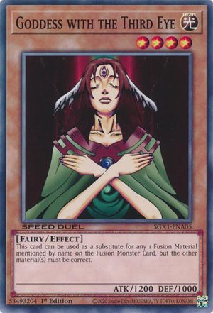Goddess with the Third Eye - Speed Duel GX: Duel Academy Box