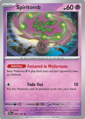 Spiritomb - 089/193: Paldea Evolved