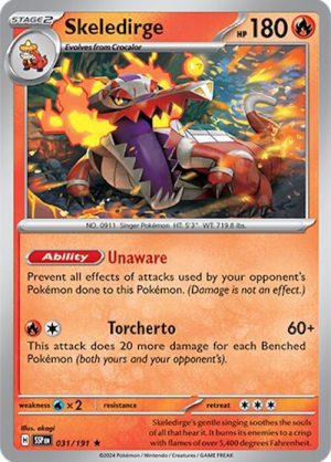 Skeledirge - 031/191: Surging Sparks