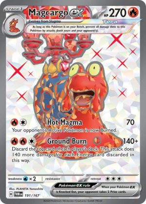 Magcargo ex - 191/167: Twilight Masquerade