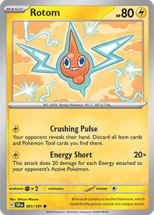 Rotom - 061/191: Surging Sparks