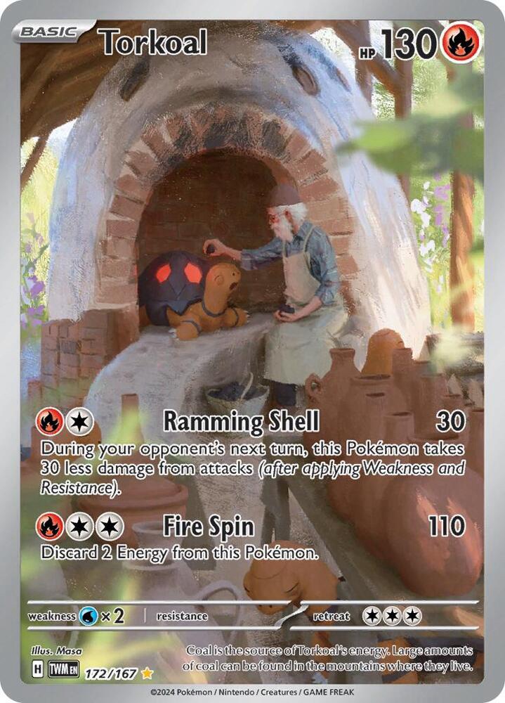 Torkoal - 172/167 : Twilight Masquerade
