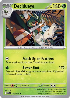 Decidueye - 005/064: Shrouded Fable