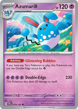 Azumarill - 074/191: Surging Sparks