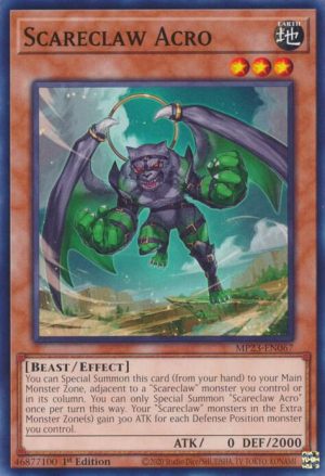 Scareclaw Acro - 25th Anniversary Tin: Dueling Heroes Mega Pack (MP23)