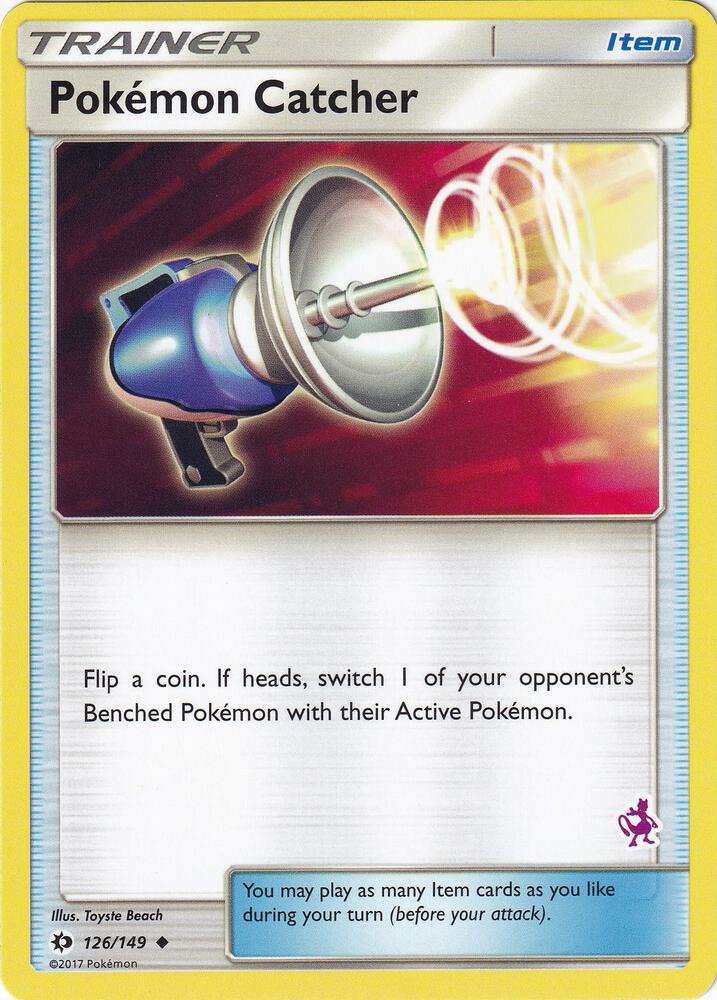 Pokemon Catcher - 126/149 (Mewtwo Stamped) - Battle Academy (BTA)