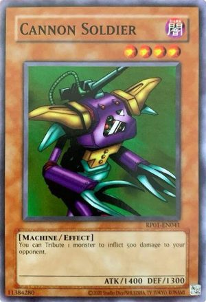Cannon Soldier - Retro Pack (2020 Date Reprint) (RP01)