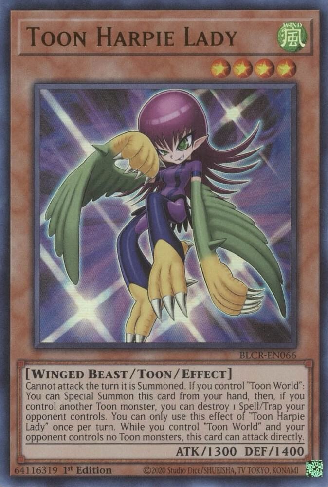 Toon Harpie Lady - Battles of Legend: Crystal Revenge (BLCR)